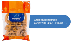 Anel de Lula Empanado — Pacote 150g