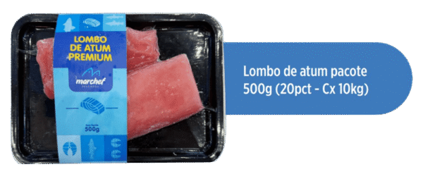 Lombo de Atum — Pacote 500g