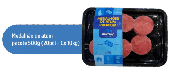 Medalhão de Atum — Pacote 500g