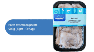 Polvo Eviscerado — Pacote 500g