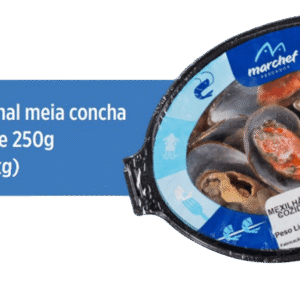 Mexilhão Nacional Meia Concha Premium — Pacote 250g